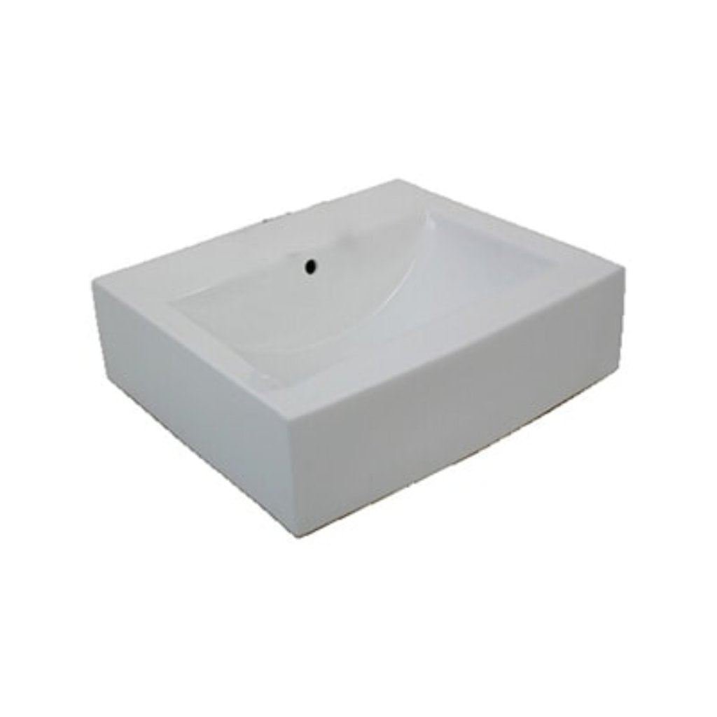 Splashworks Pamela Basin Free Standing Large 1 hole Title