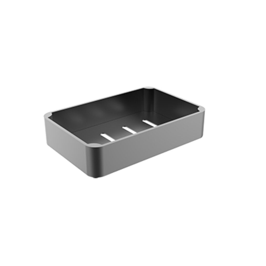 Icon Ash Soap Basket Black Title