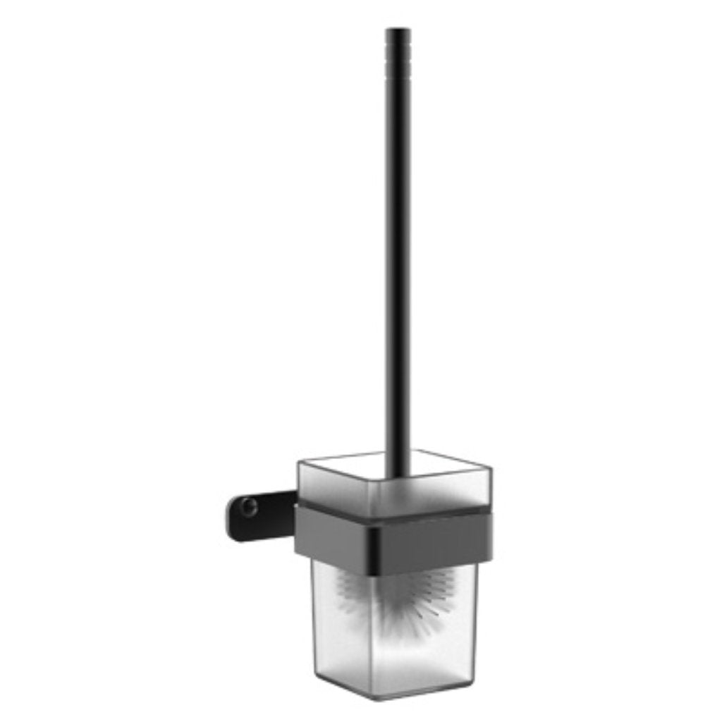 Icon Ash Toilet Brush Holder Black Title