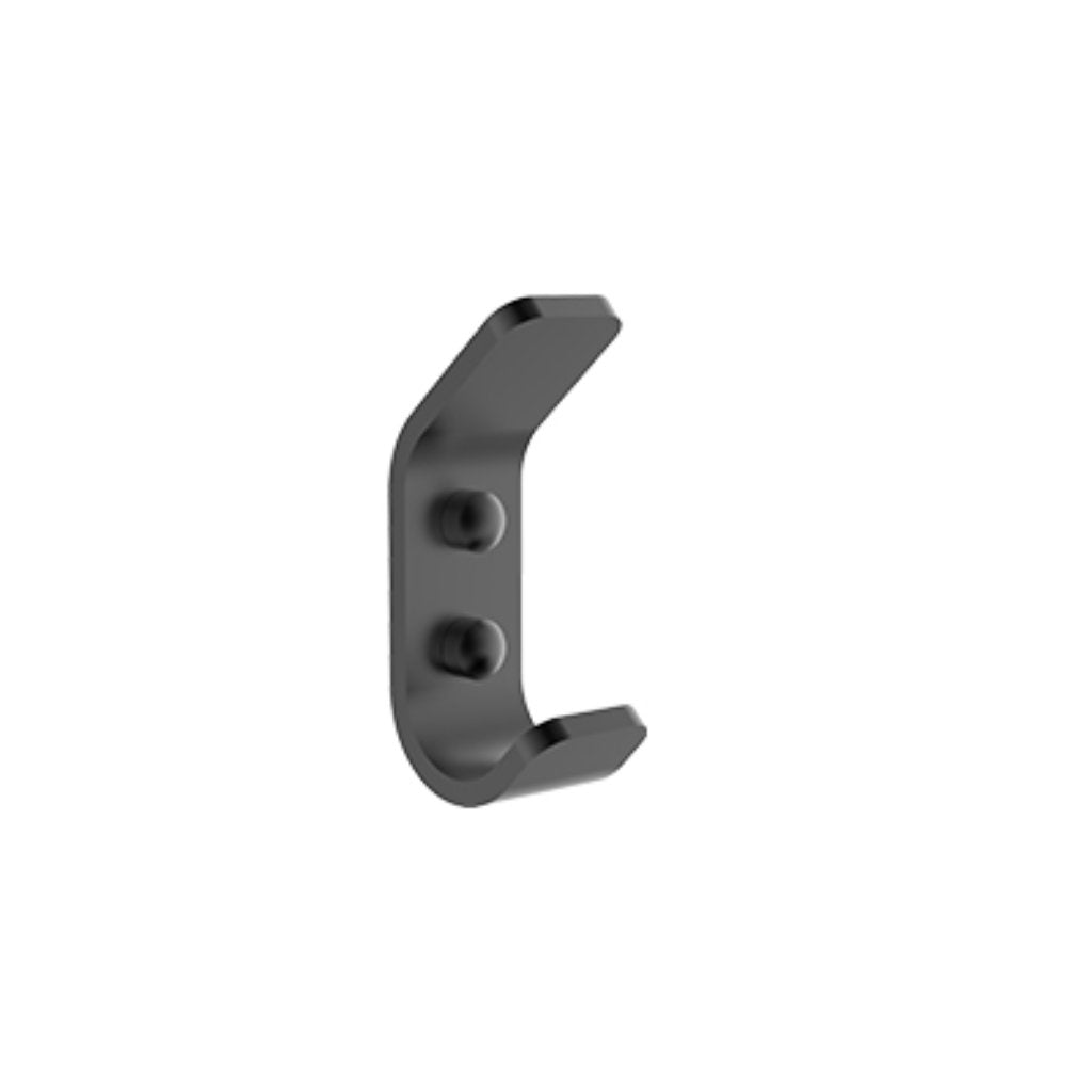 Icon Ash Towel Hook Black Title