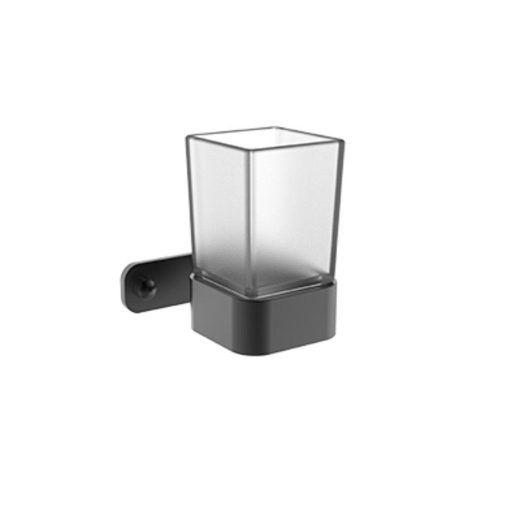 Icon Ash Toothbrush Tumbler Black Title