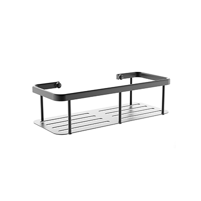 Icon SQUARE Caddy Shower Shelf Black