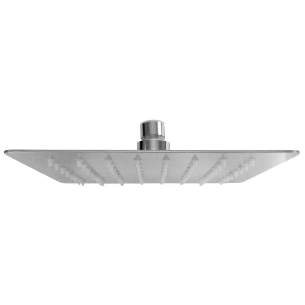 Superslim Showerhead 200mm Square S/Steel -