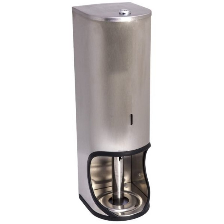 Splashworks Toilet Roll Holder Lockable Stainless Steel 1'S