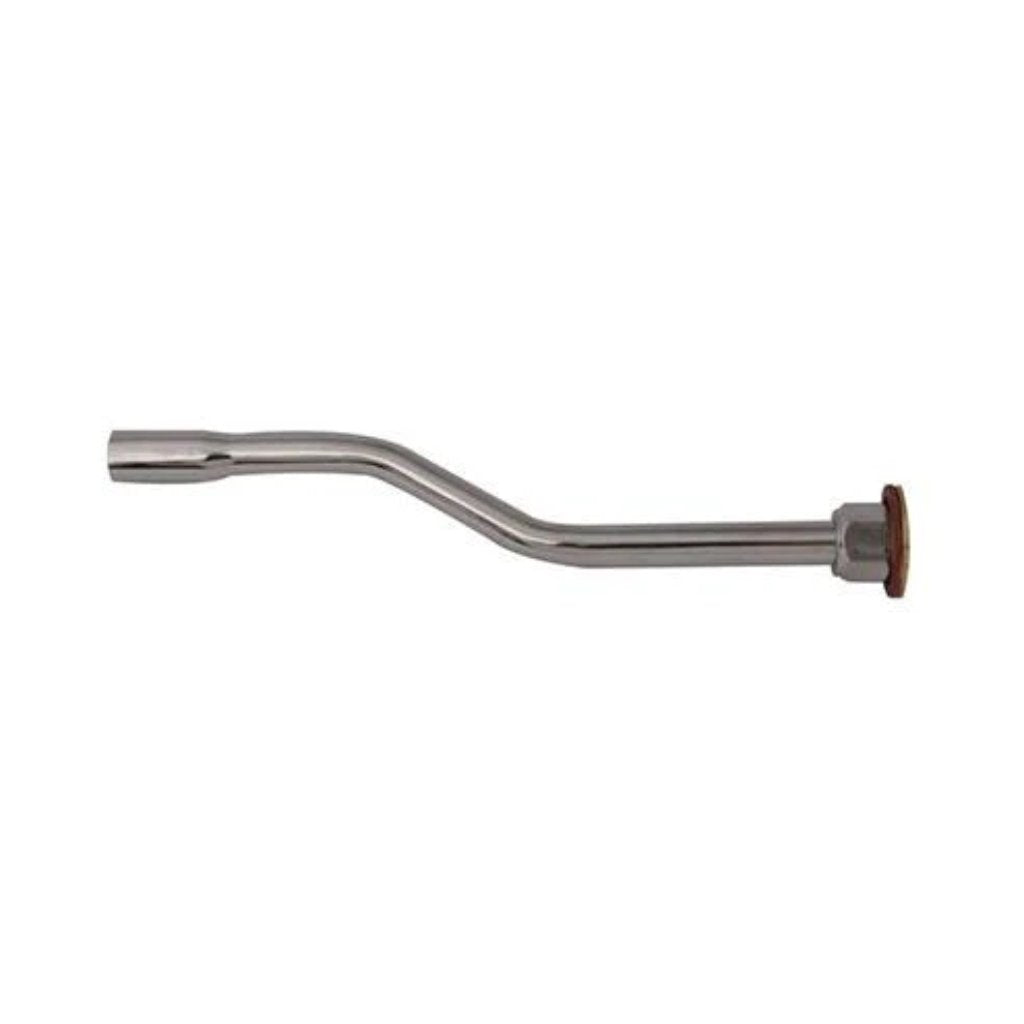 Icon Pipe For Urinal Chrome Plated Including Nut & Ring Title