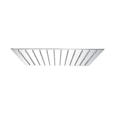 Icon Rose Shower Head Square Stainless Steel 6" Title