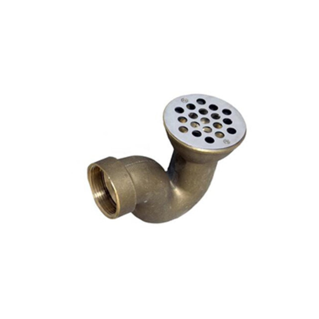 Splashworks Trap Brass For Shower 50mm Chrome Plated Grid Title