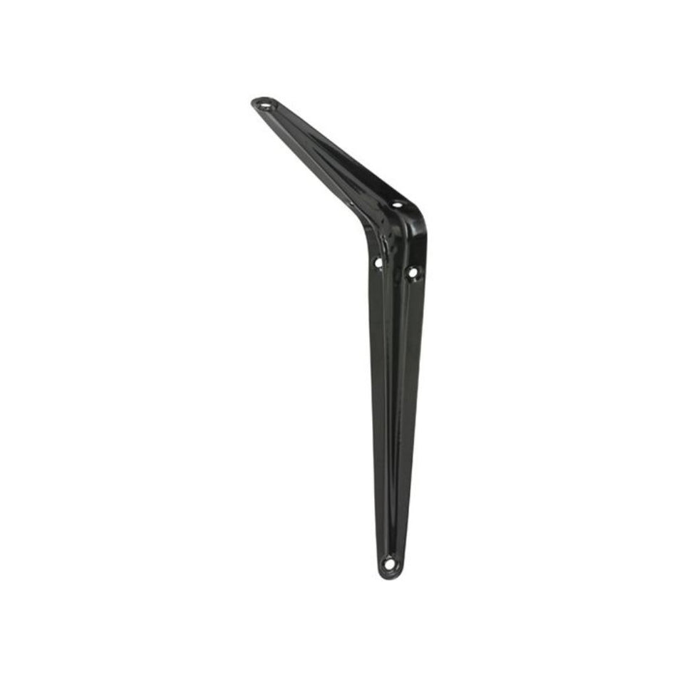 August Vormann Bracket Black Sheet Steel Shelf 150x200mm