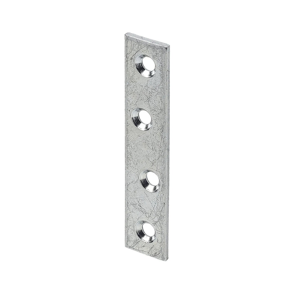 Straight Connecting Plate Galv 50x15mm
