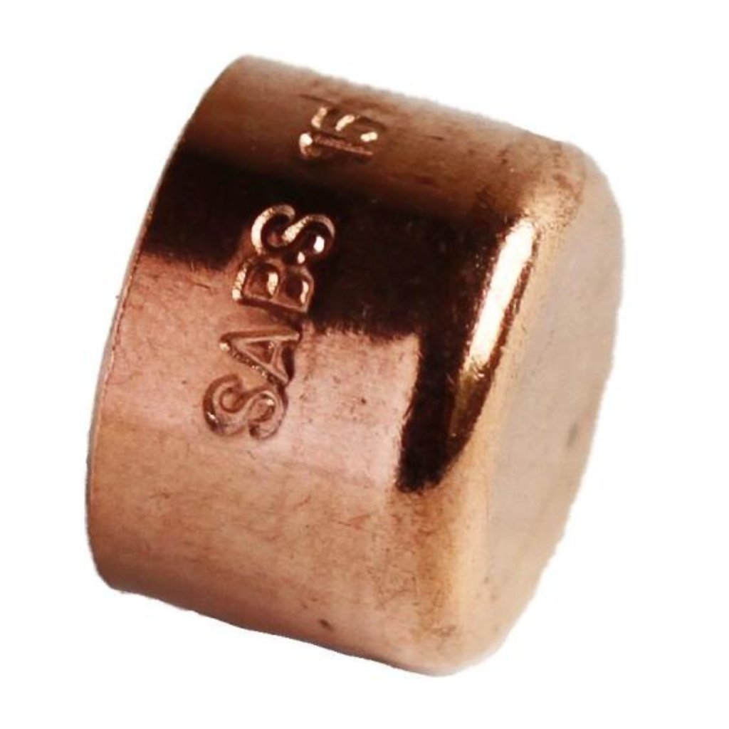 Copper Capillary Stop End Female 15mm