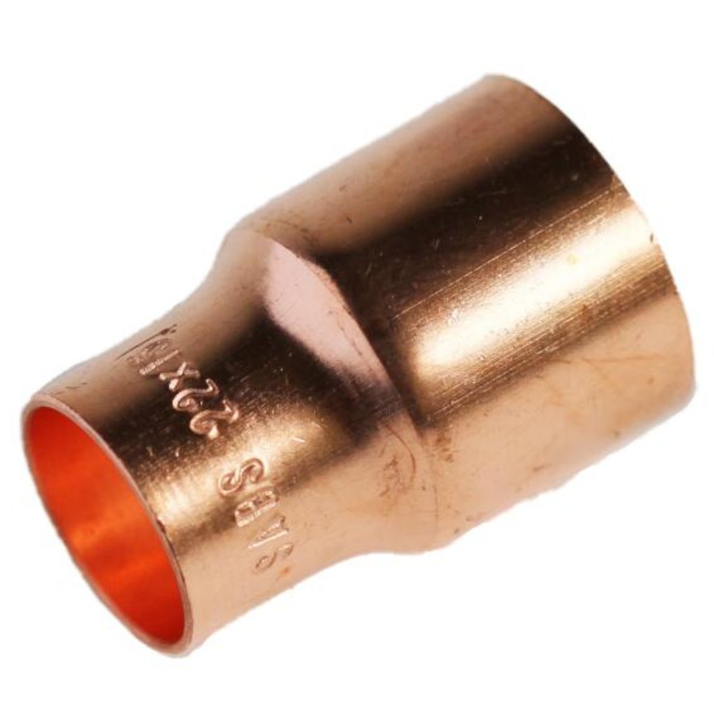 Copper Capillary Coupler Reducing CXC 22x15mm Title