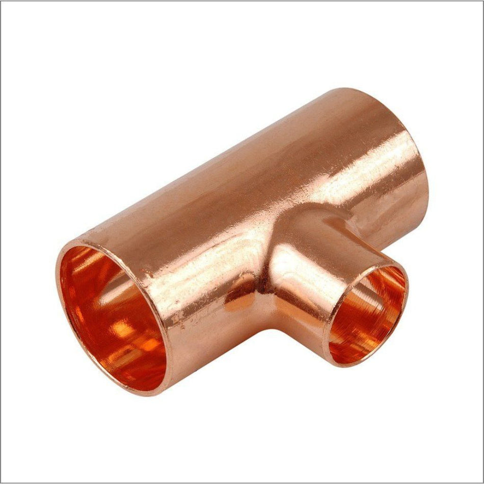 Copper Tee Reducing Copcal CXCXC 35x35x15mm