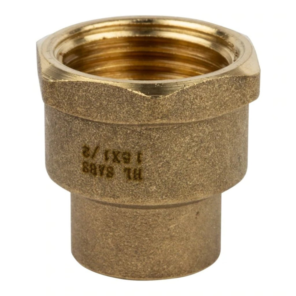 Copper Coupler Female Straight Copcal CxFI 15mm