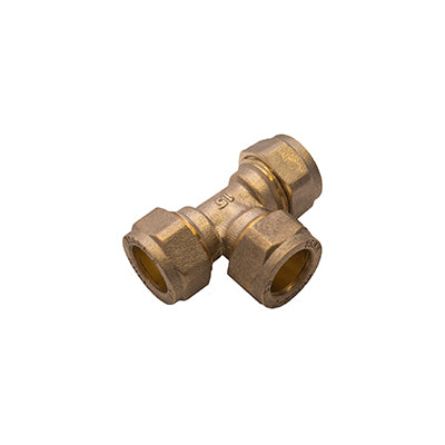 Copper Compresion Tee CxCxC Equal 15mm