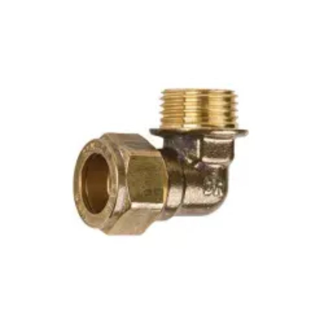 Copper Compression Elbow MIxC 1/2"x15mm