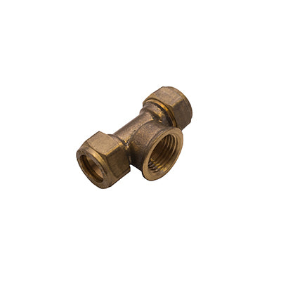 Copper Compression Tee CxCxFI 3/4"x22x22mm