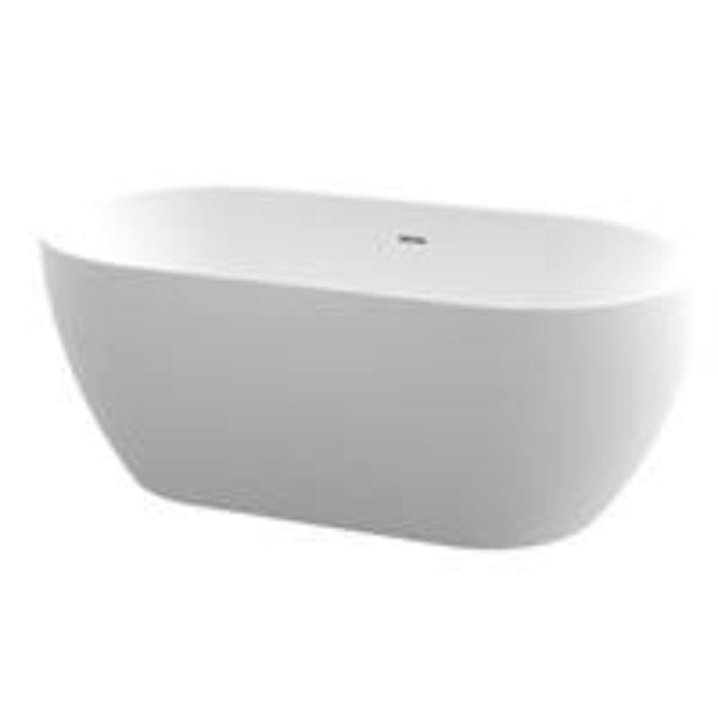 Icon Aquarius Bath Free Standing White 1440x750x585mm Title