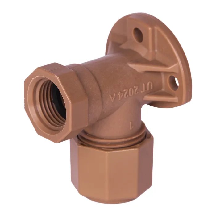 Unitwist Elbow Wallplate CXFI 15mmx1/2