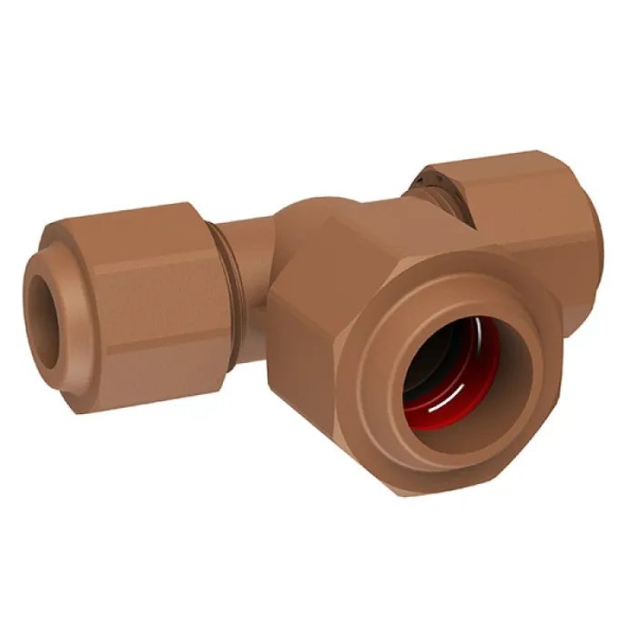 Unitwist Tee Centre Enlarged CXCXC 15mmx15mmx22mm