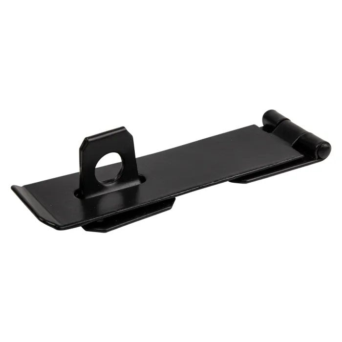 Kaufmann Hardware Hasp & Staple H/D Black Japan 115MM