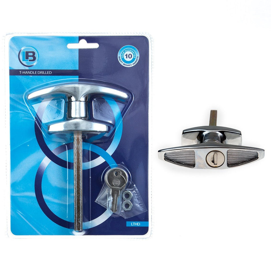 Generic Garage Lock T-Handle Studded 1'S