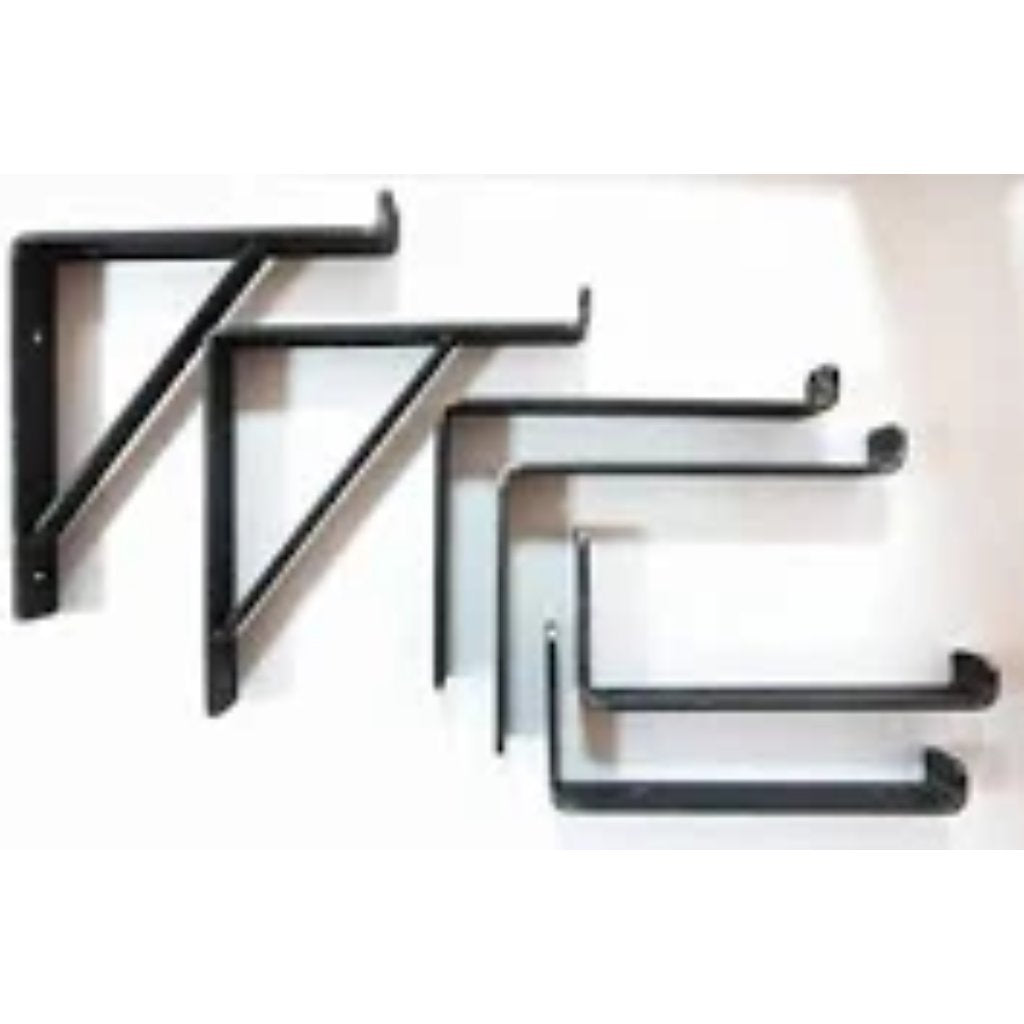 Heavy Duty Shelf Bracket Black 300x350mm