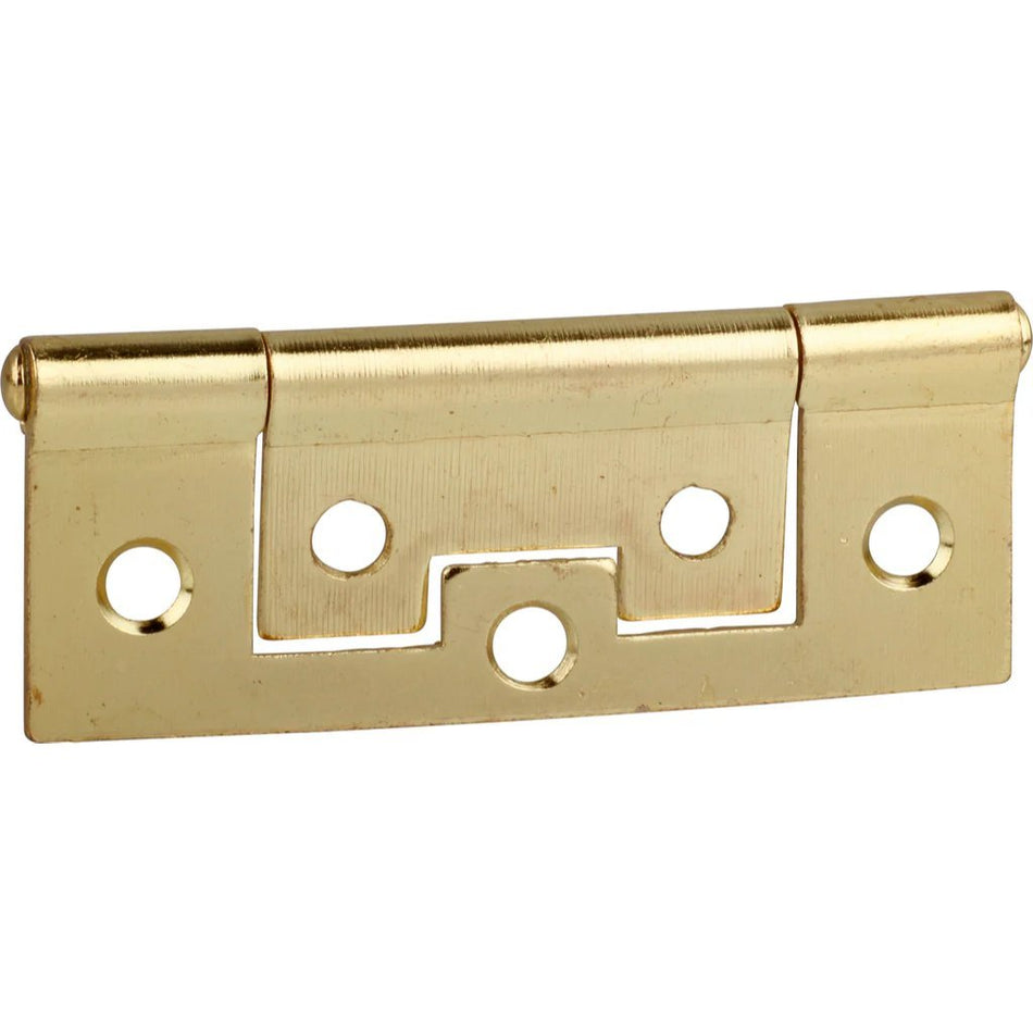Ruwag Flush Hinge Brass Plated 38mm 2'S