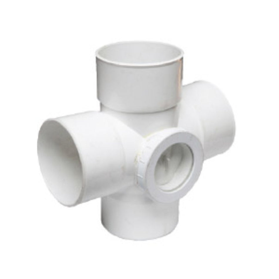 Marley Junction 87.5dg Double Access Heel 110x110mm