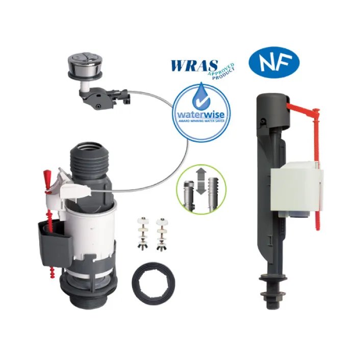 Wirquin Flush Mechanism C/C Dual Flush Bibo MW2EJF 1'S