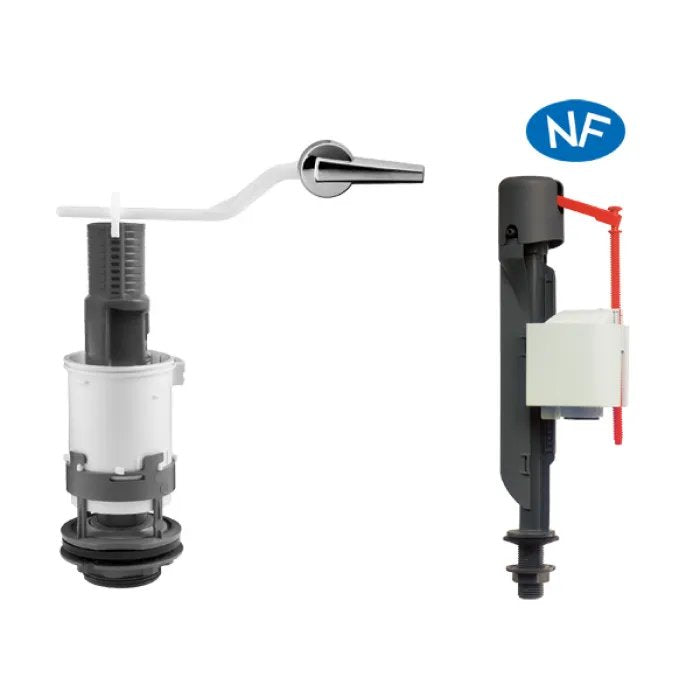 Wirquin Flush Mechanism C/C Front Flush Mech 2 BI + Jollyfill MXJF 1'S