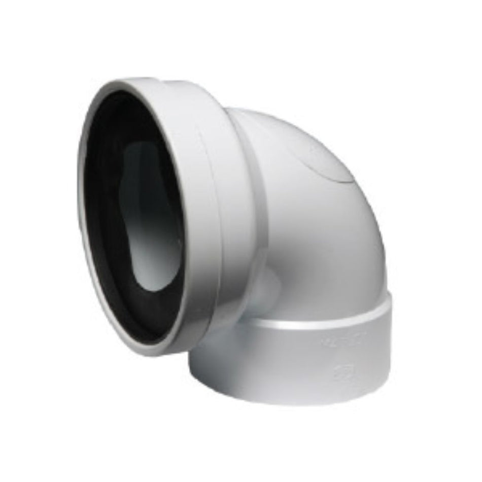 Marley Pan Collar Bend 57.5deg 110mm PVC