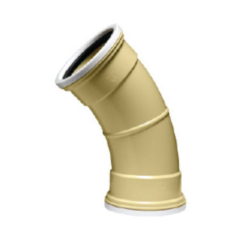 Marley 45deg Plain Bend 1/8 PVC 110mm