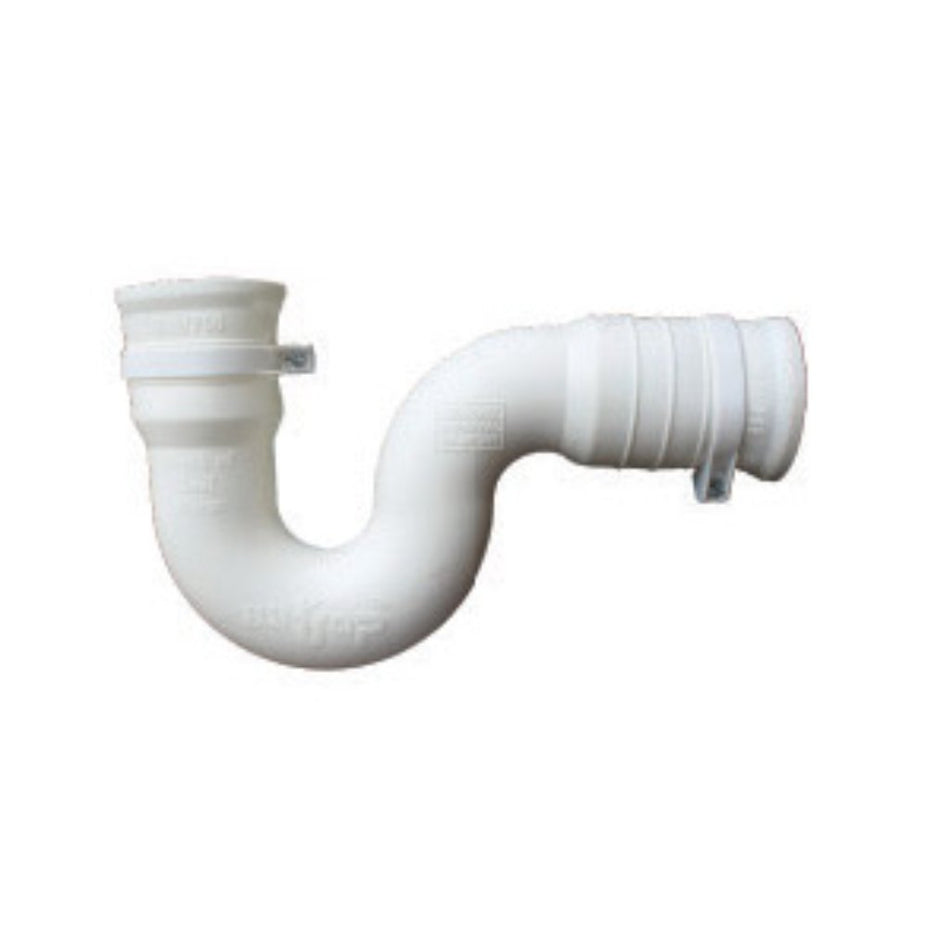 Marley 'P' Trap & Standard Connector White