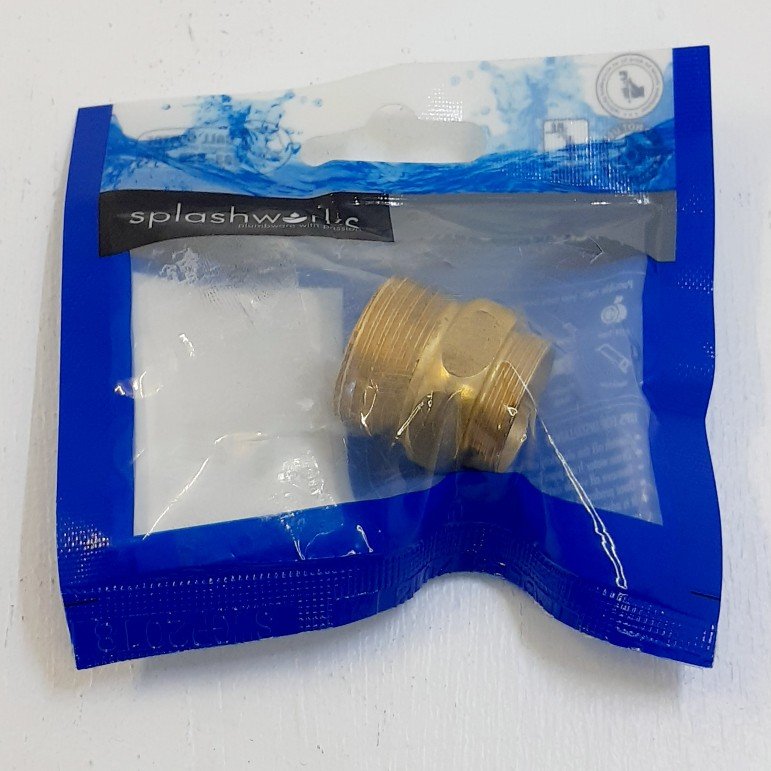 Generic Adadptor Tap Fine Thread Brass 1'S