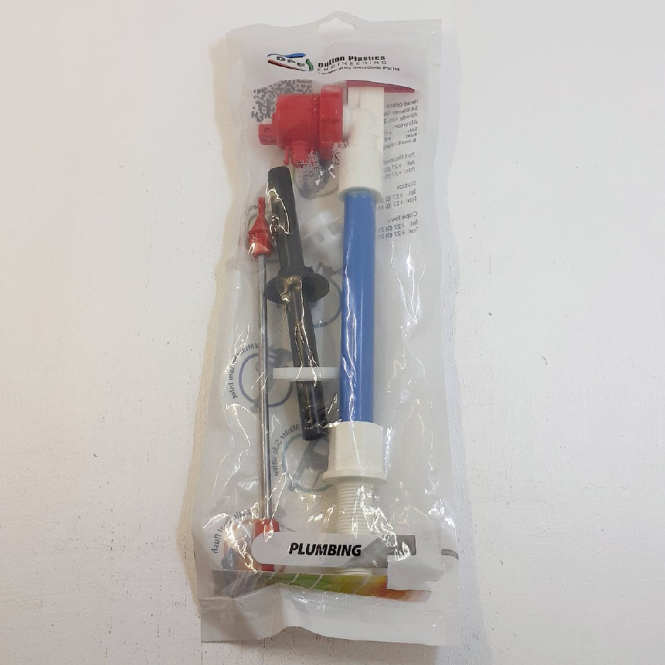Dutton Plastics Kleenflo Bottom Inlet Vlave Straight 15mm