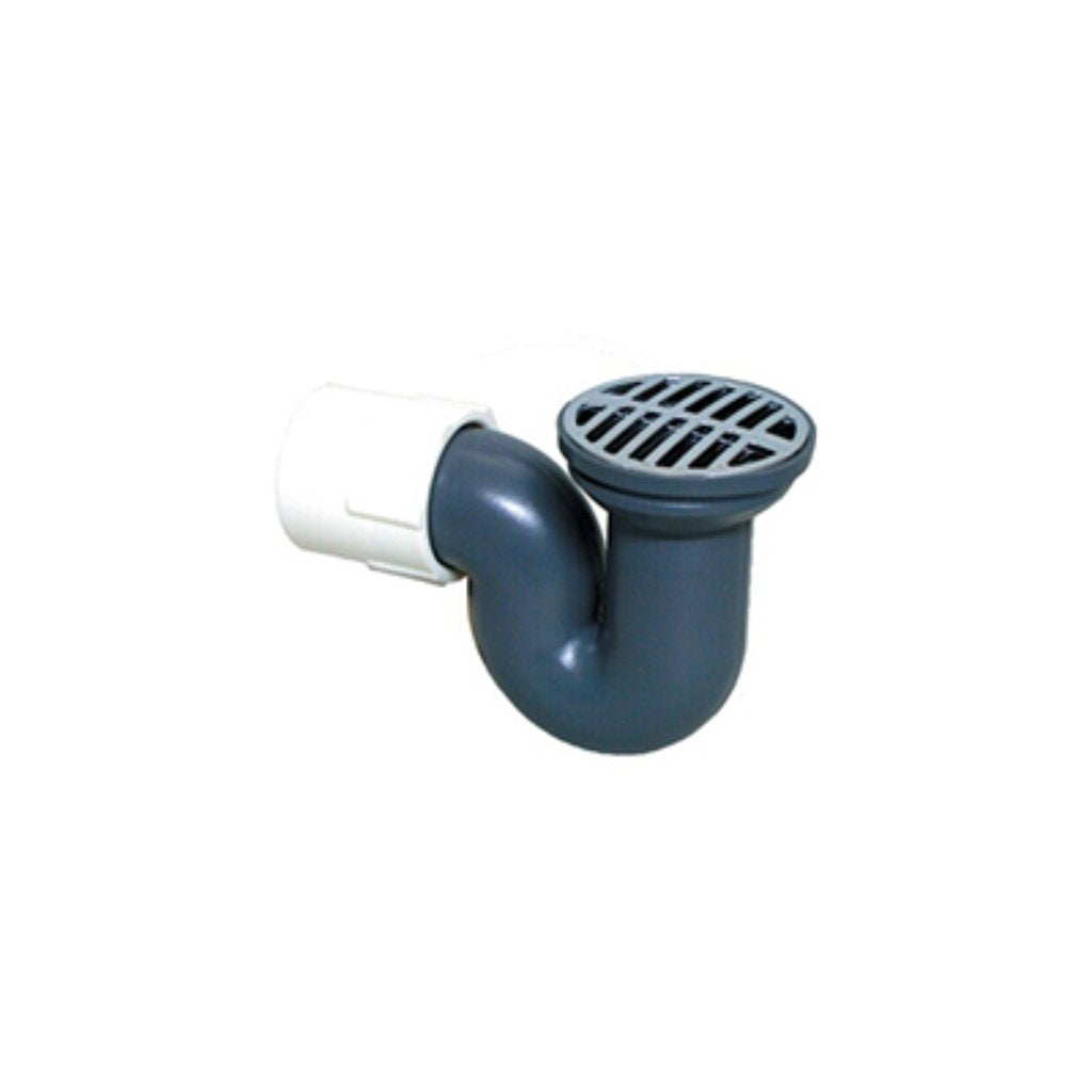 Splashworks Trap PVC Shallow Seal 50mm Chrome Plated Grid Title
