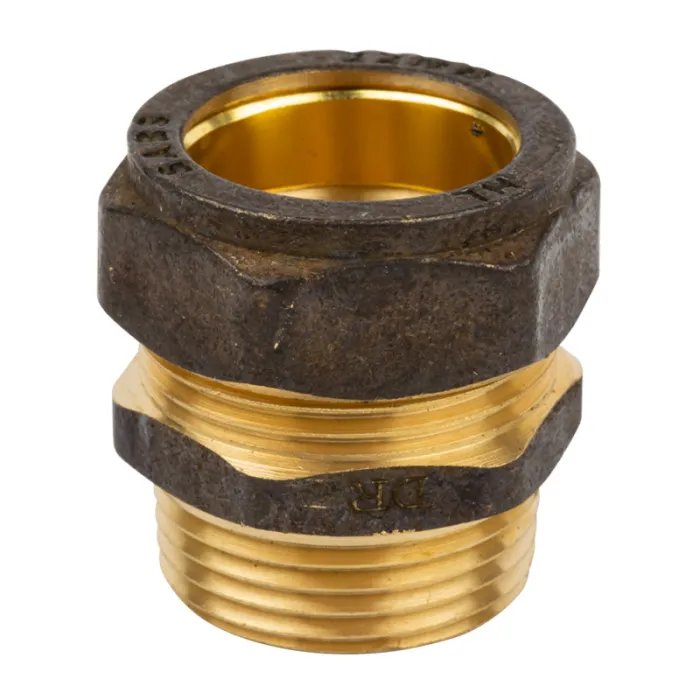 Gen Merch Coupler Compression Brass CXMI 15MM