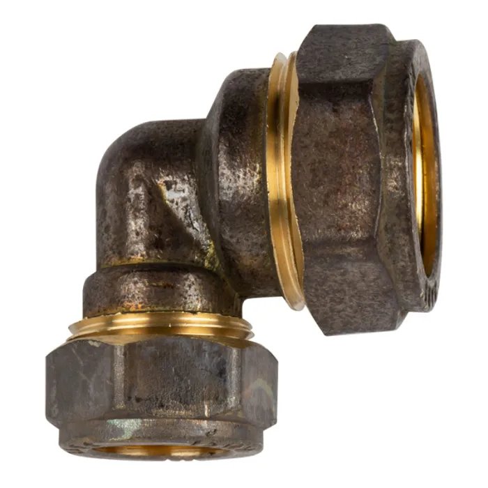 Gen Merch Elbow Compression Brass 90D CXC 22MM