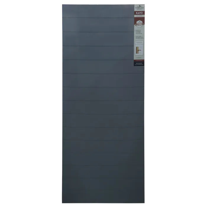 Kayo Interior Euro Deep Moulded Door Grey EBEURHRZMI0/GREY 813x2032mm