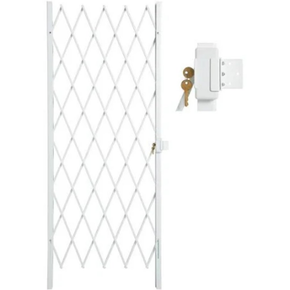 Xpanda Security Gate Saftidor Ref B White 1000x2000mm
