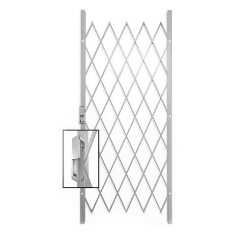Xpanda Security Gate Saftidor Ref G White 1800x2000mm