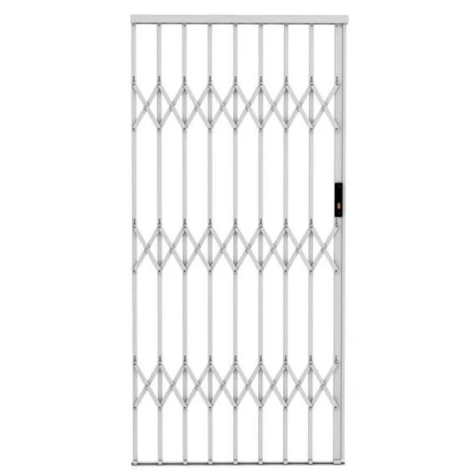 Xpanda Security Gate Aluglide Ref AG10 White 1000x2150mm
