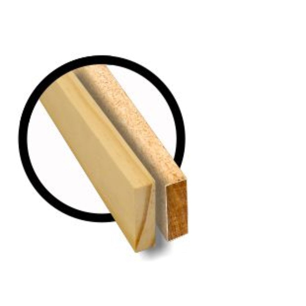 Cover Strip Hardwood 32x8mm 2.7m