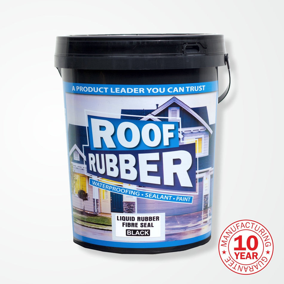 Roof Rubber Liquid Rubber Fibre Seal 20l Dark Grey