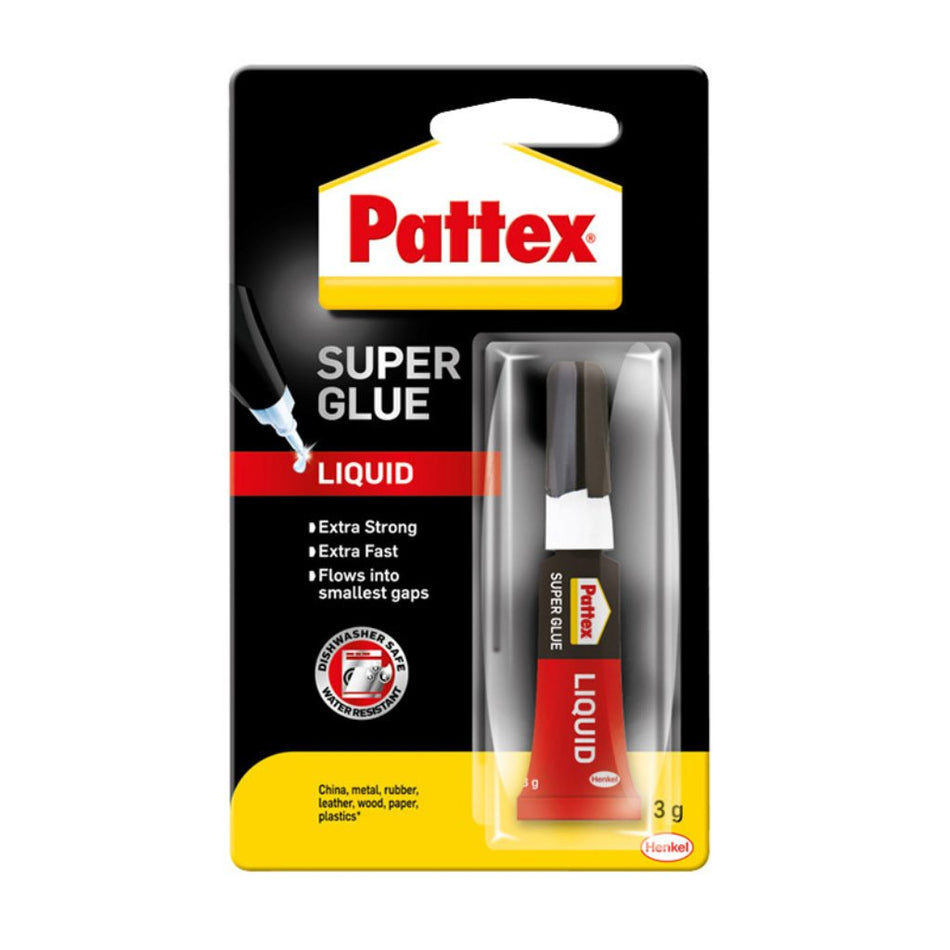 Pattex Super glue Tube Liquid 2622514 3G