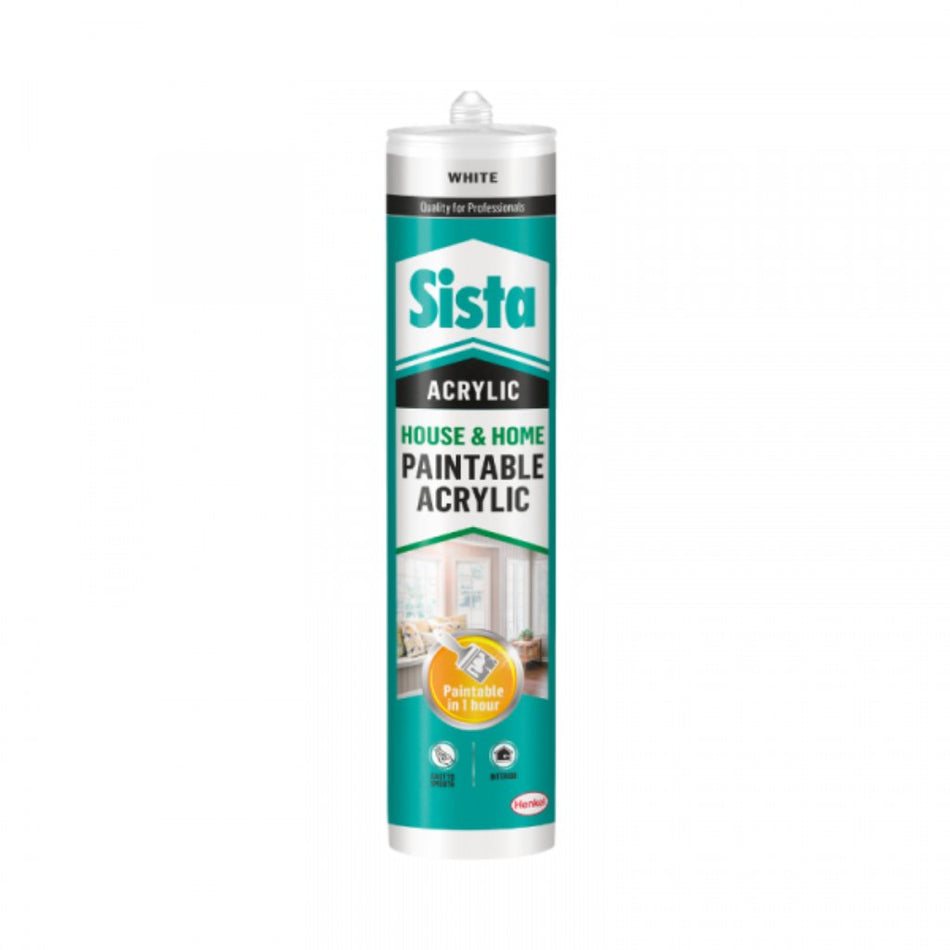 Sista Acrylic Paintable House & Home