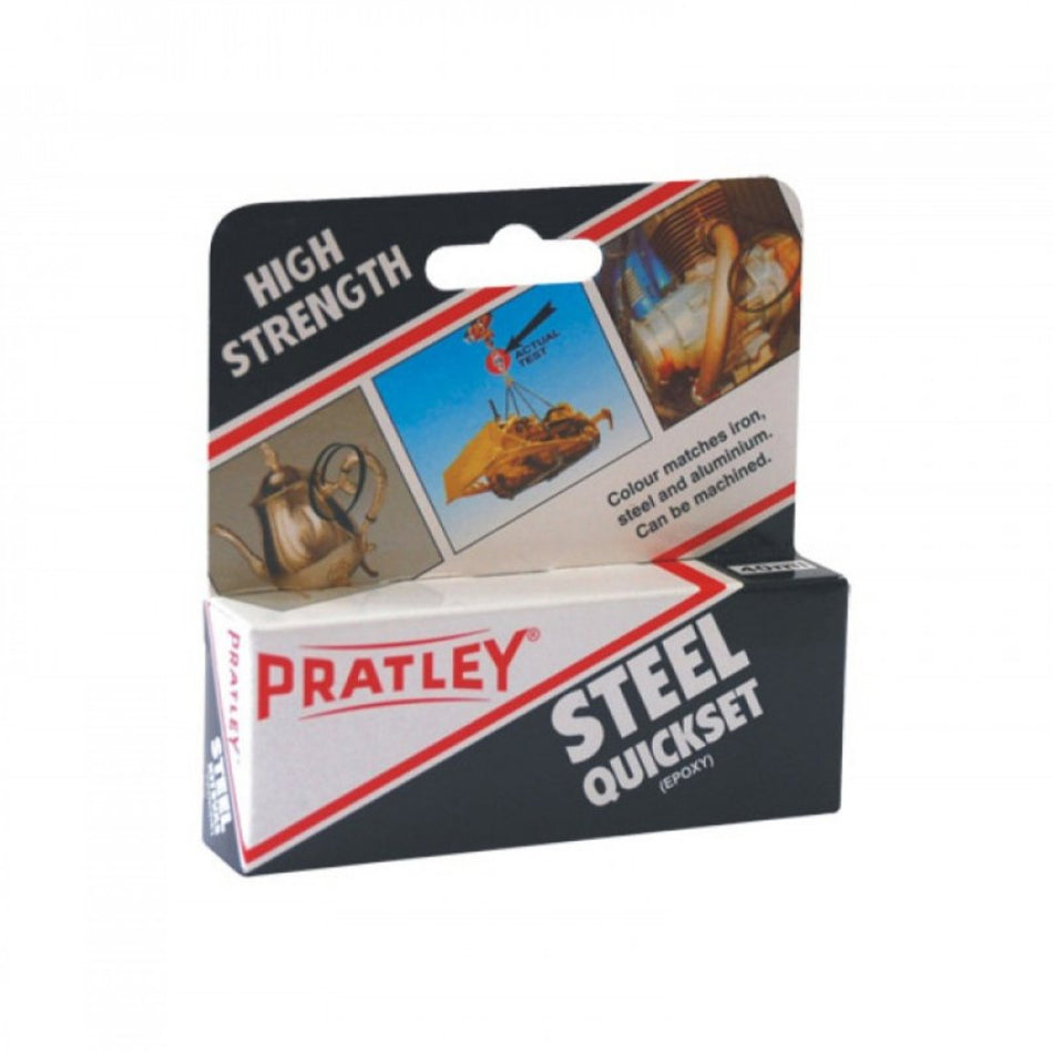 Pratley Adhesive Steel Epoxy Quickset 36ML