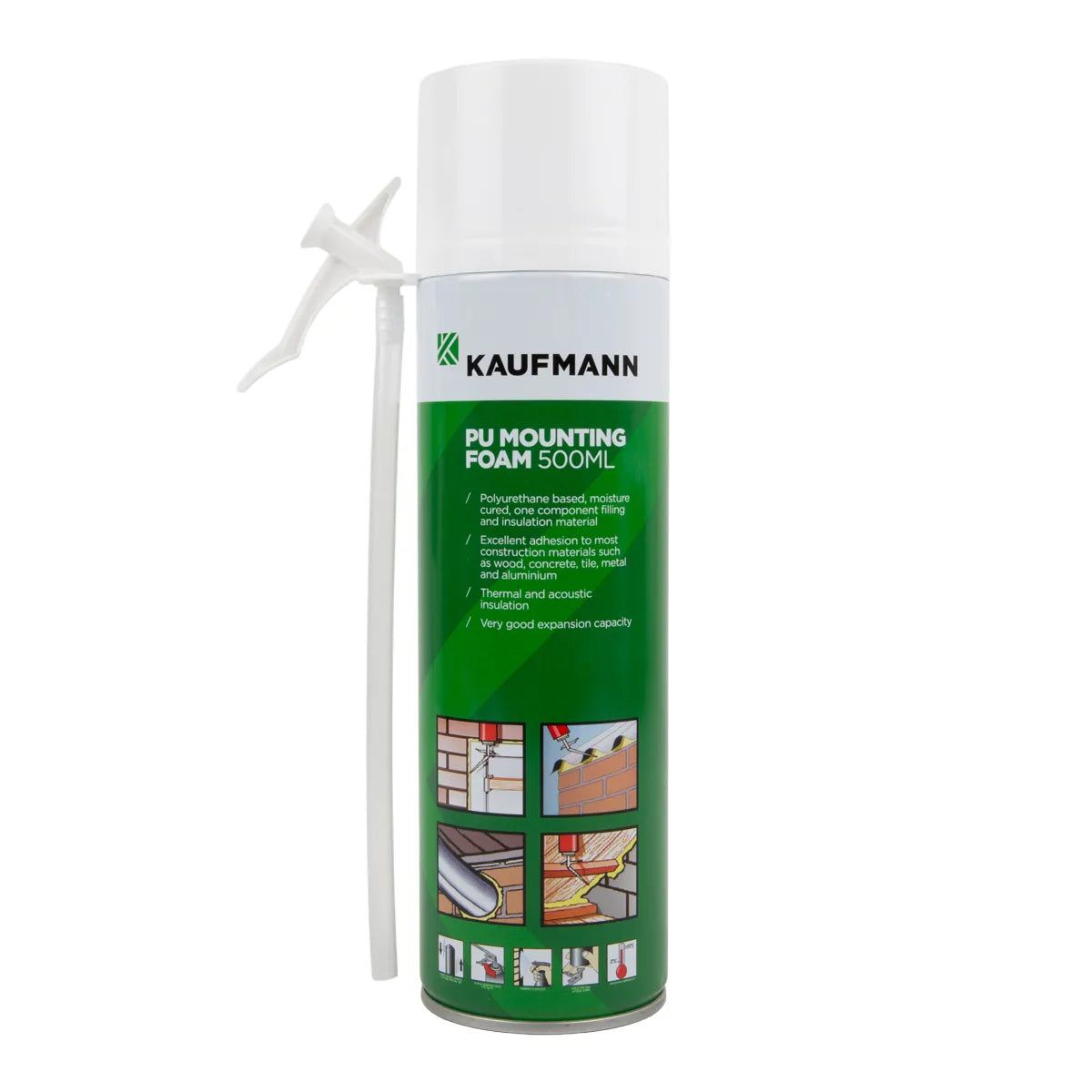Kaufmann Adhesive Multi Purpose Foam 500ML -