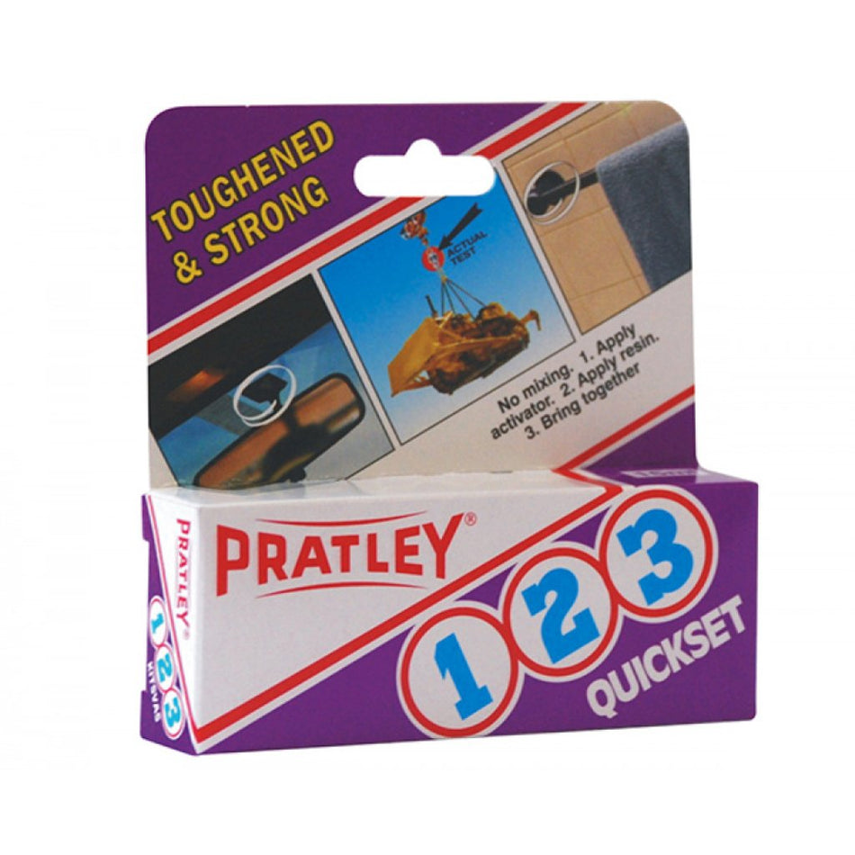 Pratley Adhesive 1-2-3 Tuff Acrylic 15ML