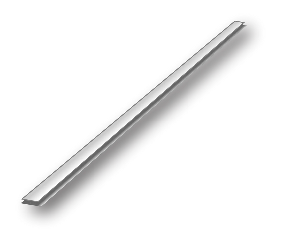 Heunis Ceiling Jointing H-Strip Powder Coated 4mm 3.0m